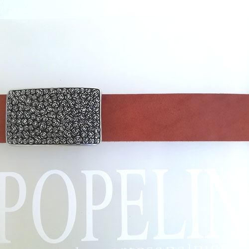 cinturon cuero especial hecho a mano Popelin Barcelona