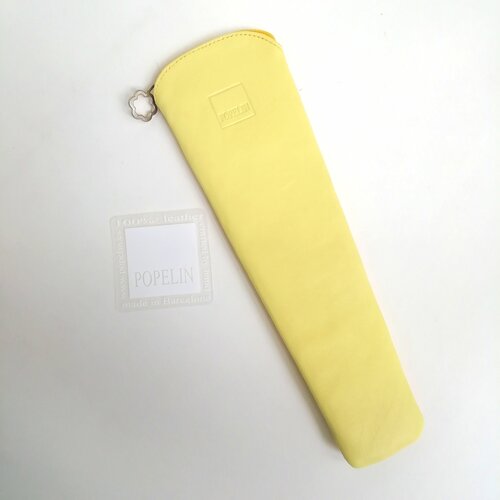 funda abanico regalo ideal color amarillo popelin barcelona